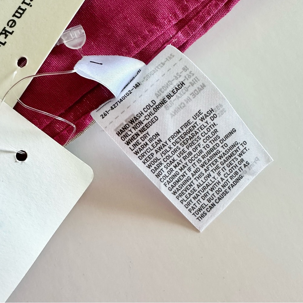 Marimekko Pink and Tan Stole - Picture 6 of 9